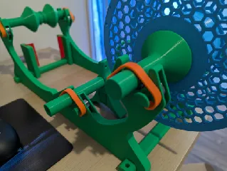 Pastamatic - Filament Spool Winder for Bambu Lab X1C/P1P AMS (level winder with self reversing leadscrew)