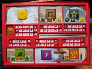 Terraforming Mars - Player Mat Organizer