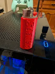K.C. CHIEFS LIGHTER SLEEVE FOR BIC LIGHTERS