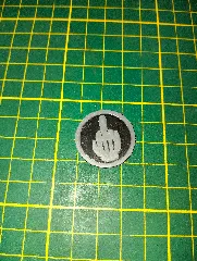 Disney middle finger pin