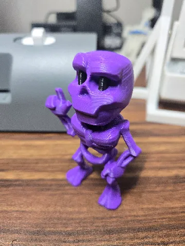 Mini Skeleton - Sculptember Model #8 by 3D Printy | Download free STL ...
