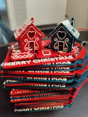 Gingerbread House Kit Card