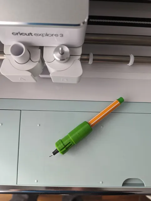 Make of Cricut Stabilo Adapter by Fabian | Download free STL model ...