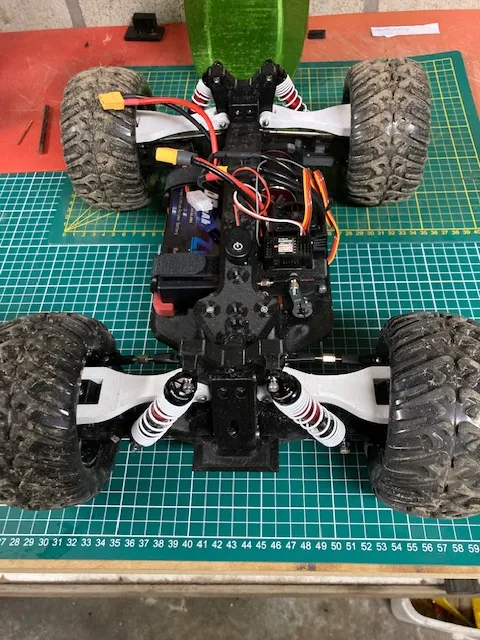 Make of Robak 2 RC Car by Johan Vanelderen | Download free STL model ...