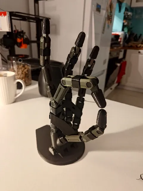 Make of Robot Hand - Stand by pajdzik | Download free STL model ...