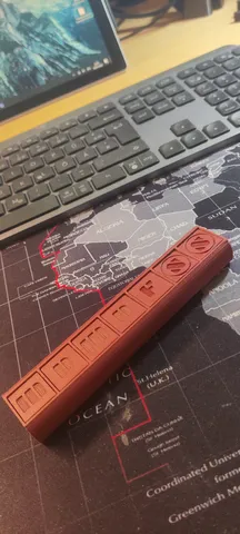 Print-in-place fidget flaps and goal tracker by Makkuro | Download free ...