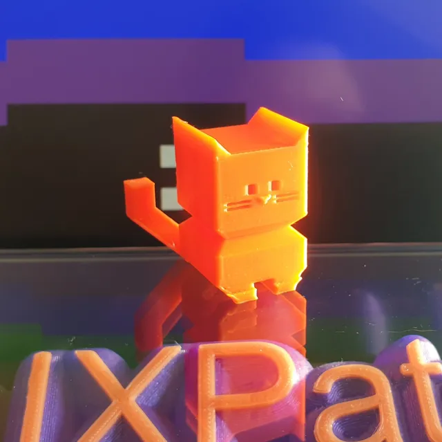 Make of Stacktocat - The Stackable Calibration Cat by IXPatch ...