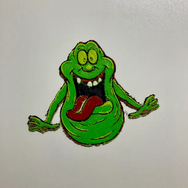 Make of Hueforge: Ghostbuster #39 s Slimer by rovnanik Download free STL Make of Hueforge: Ghostbuster #39 s Slimer by rovnanik Download free STL