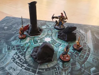 Diorama + Hex Terrain for Steelheart's Champions