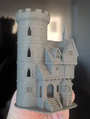 Pen holder Castle