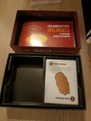 Exploding Kittens Replacement Box Insert - Sleeve Protectors