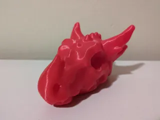 Kid-Friendly Dragon Skull