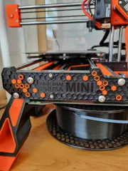 Prusa Mini Front Plate Hexagon/HoneyComb Insets