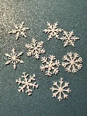 Snowflakes for christmas tree decoration