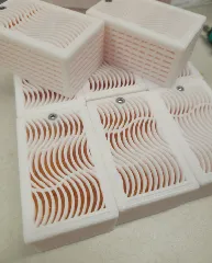 Modified dessicant box for cereal container filament dry box