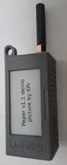 18650 Enclosure for Heltec Wireless Paper Meshtastic Radio