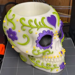 Sugar Skull Multi-Purpose Holder