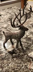 Voronoi deer ornament