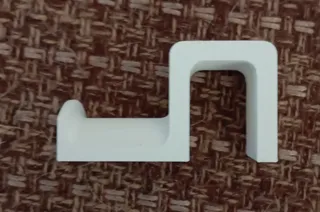 Headset mount for acoustic cubicle walls