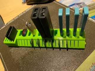 USB stick and SD card holder
