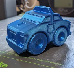 Fixum Dude Motors Print in Place Police Car