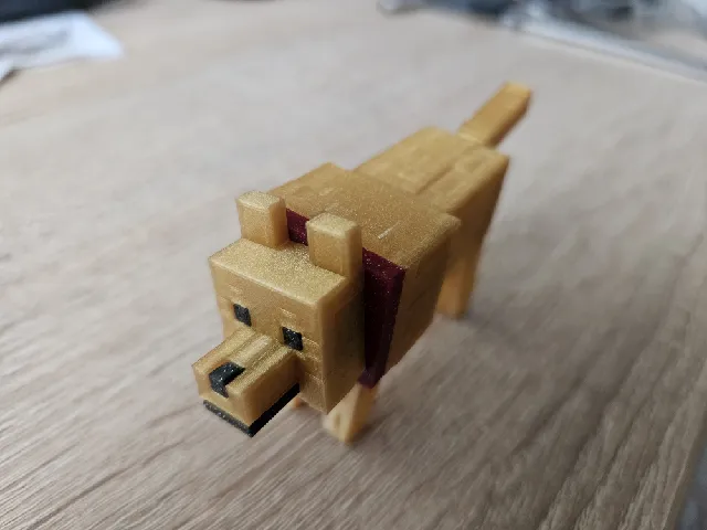 Minecraft Wolf/Dog Clicker by JonS | Download free STL model ...