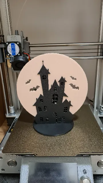 Make of Spooky Halloween LED Castle Centerpiece by Tomas Riffler ...