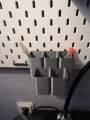Skadis 5 box compact storage