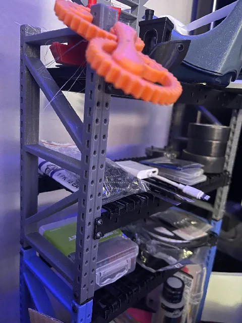 Make of Modular racking system (Based on real warehouse racking) by ...