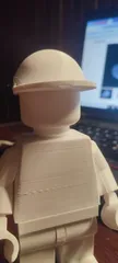 Lego Compatible (4485.dat) Minifig Cap with Long Flat Peak