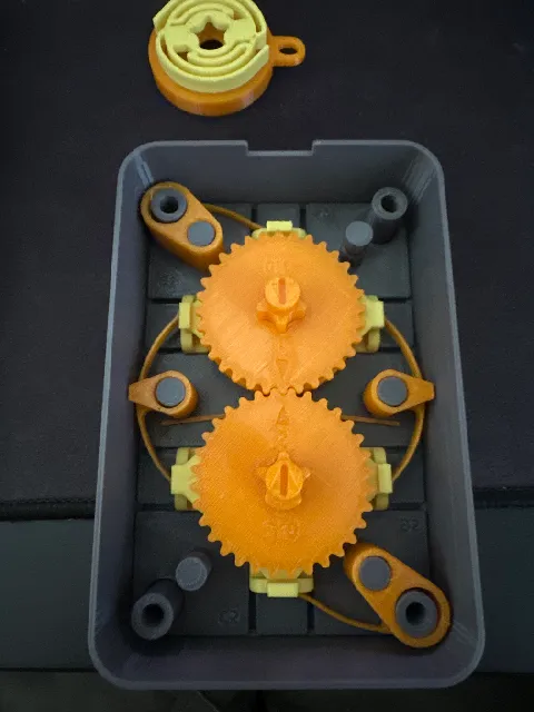 Make of 7 Segment Mechanical Counter, Version 3.0 NO-RUBBER-BAND-MOD by ...