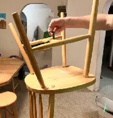 Bag Handle with Slip‑In Slot!     (One Piece!)    No Supports!