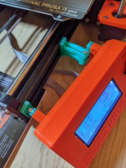 Make of Side mount LCD Display - Prusa MK4 or i3 MK3S+ - Left or Right ...