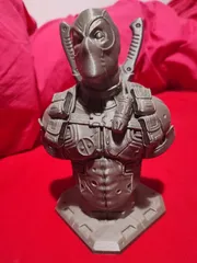 Deadpool Bust (Remastered Supportless Edition) (STL)