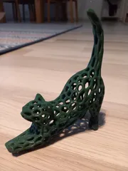 Cat Stretch Voronoi Remix