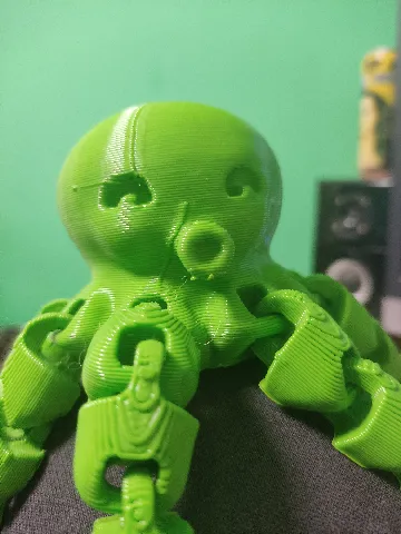 Cute Flexi Octopus - Short Nose (No Supports) by qJake | Download free ...