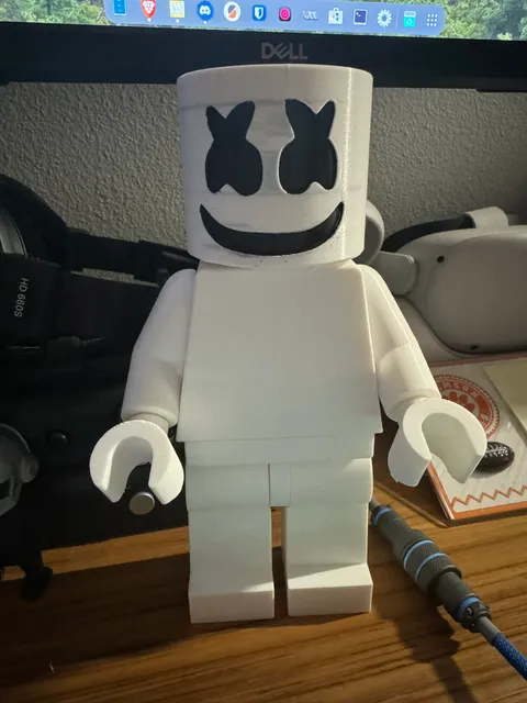Make of LEGO X MARSHMELLO by ShaneTalksTech Download free STL model