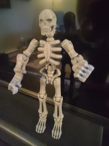 poseable skeleton by Jakub Bulacz | Download free STL model ...