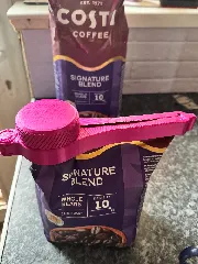 Bag Clip with Screw Cap for 1kg Coffee Beans Bag