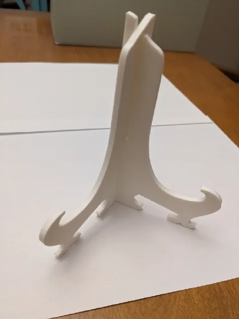 Make of Interlocking Plate/Display Stand/Easel by Fraoch | Download ...