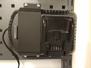 Dewalt 20v charger wall mount (DCB101)
