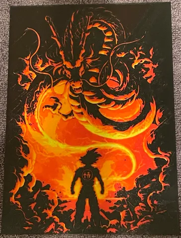 Goku and Shenlong by Wander 3D | Download free STL model | Printables.com
