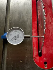 Dial Indicator Mount for Table Saw