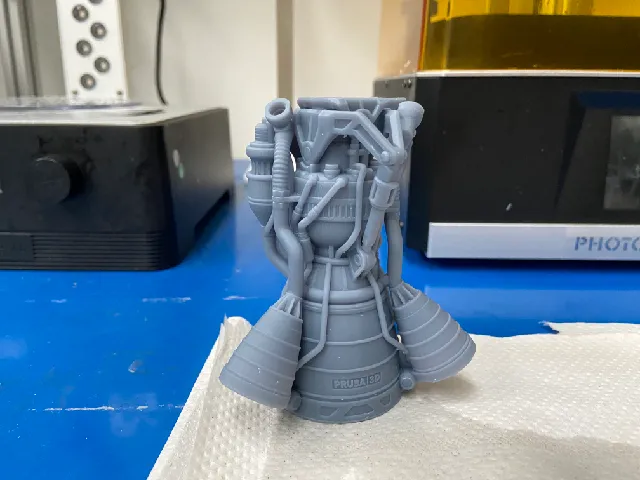 Make of Rocket Engine MK4S by Tri_Engineer | Download free STL model ...