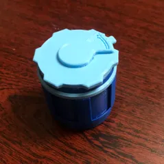 Storage container for tiny drill bits