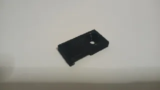 RGB light strip clip (countersunk screw hole) for bare LED and Hue light strips