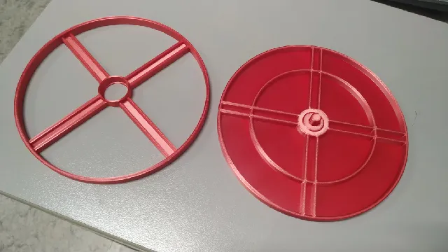 Make of Rotating platform for painting figures / 3D scanning rotating ...