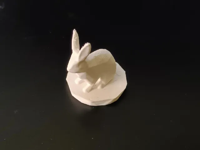 Make of LOW POLY RABBIT FIGURE by DaDo | Download free STL model ...