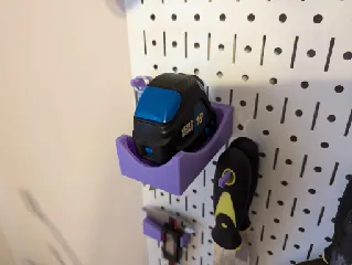 Wall Control Pegboard Tape Measure Holder