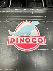 Cars Dinoco Sign 3 Color